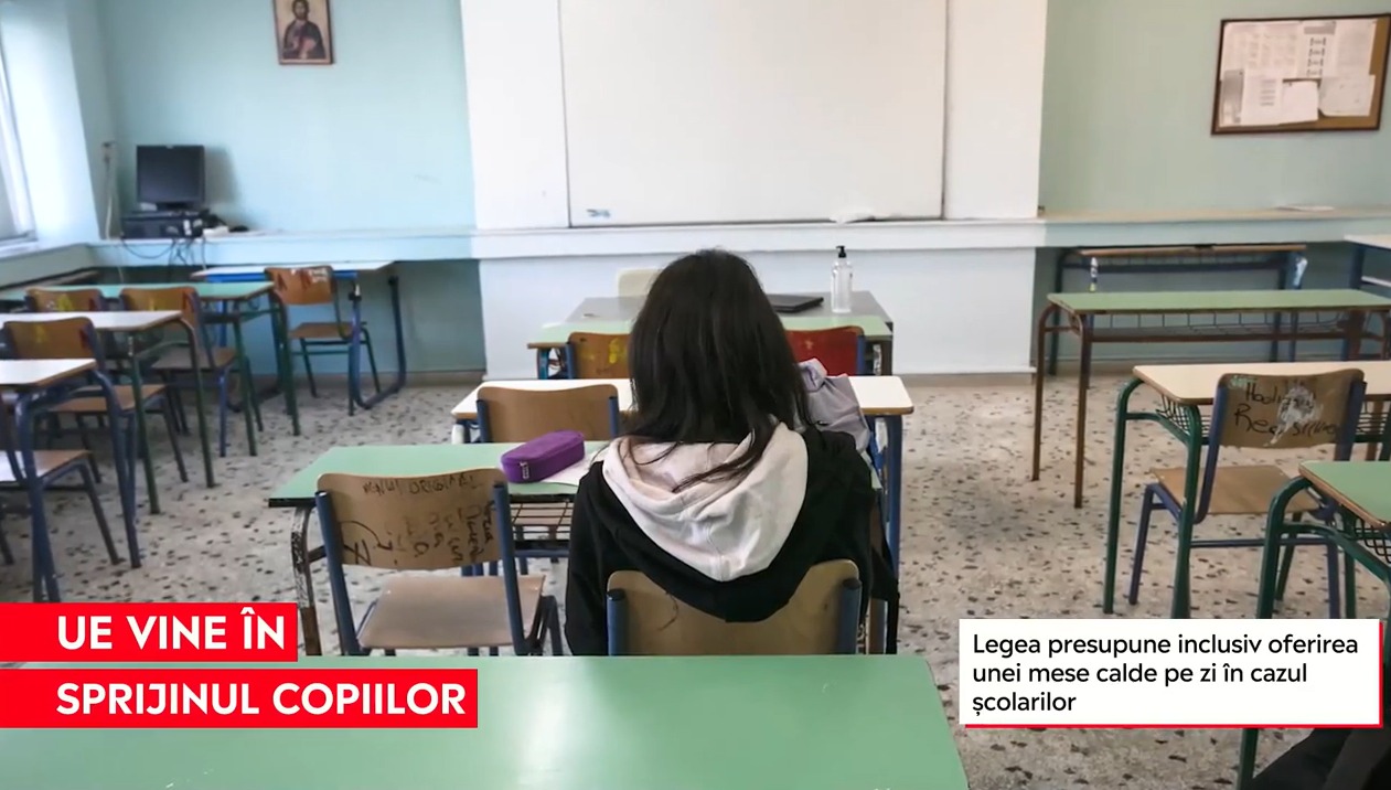 Garanția pentru Copii a primit undă verde în Parlamentul European. Măsurile vor ajuta copiii expuși sărăciei