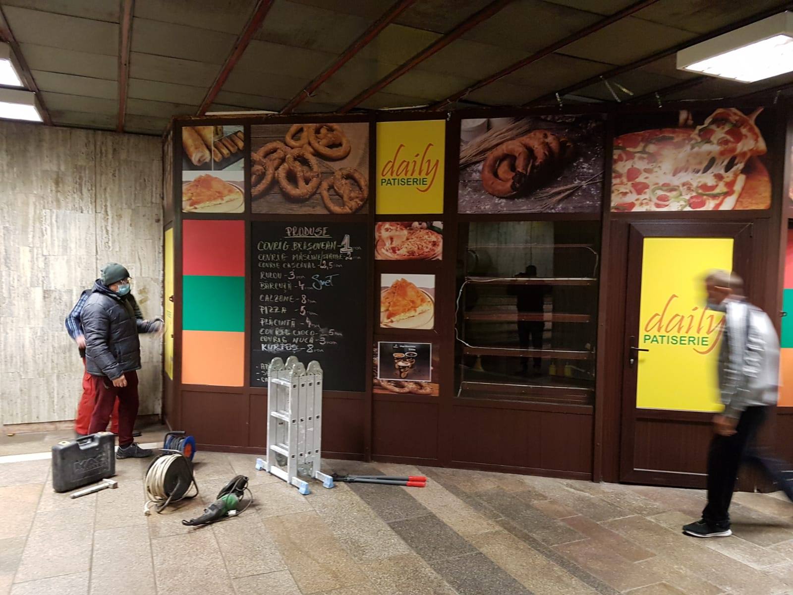 Demolarea chioșcurilor de la metrou continuă cu stația „Basarab”. Clotilde Armand: Comercianții vor fi ajutați să-și desfășoare activitatea în altă zonă