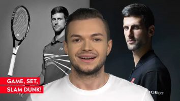 Game, set, slam dunk! Djokovic joacă baschet pe zgură