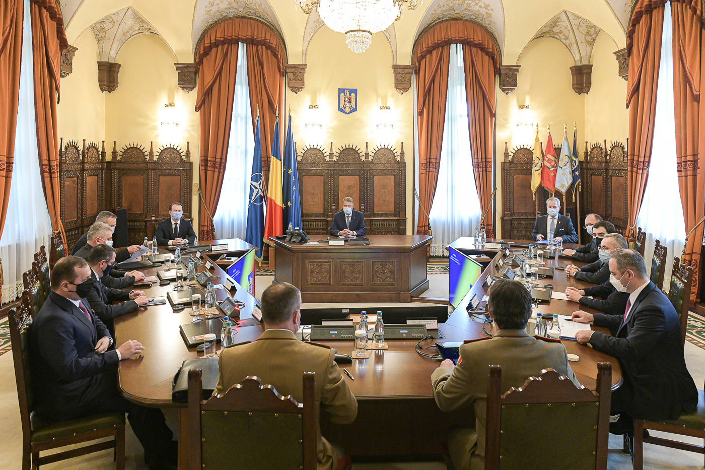 Tensiunile Rusia-Ucraina. Iohannis, după ședința CSAT: „Autoritățile române rămân vigilente”