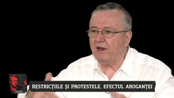 Ion Cristoiu, despre proteste: Dacă ies cu iubita, mă prinde și mă sancționează, dar, dacă mă duc la demonstrații cu iubita și cu prietenii, nu mă sancționează
