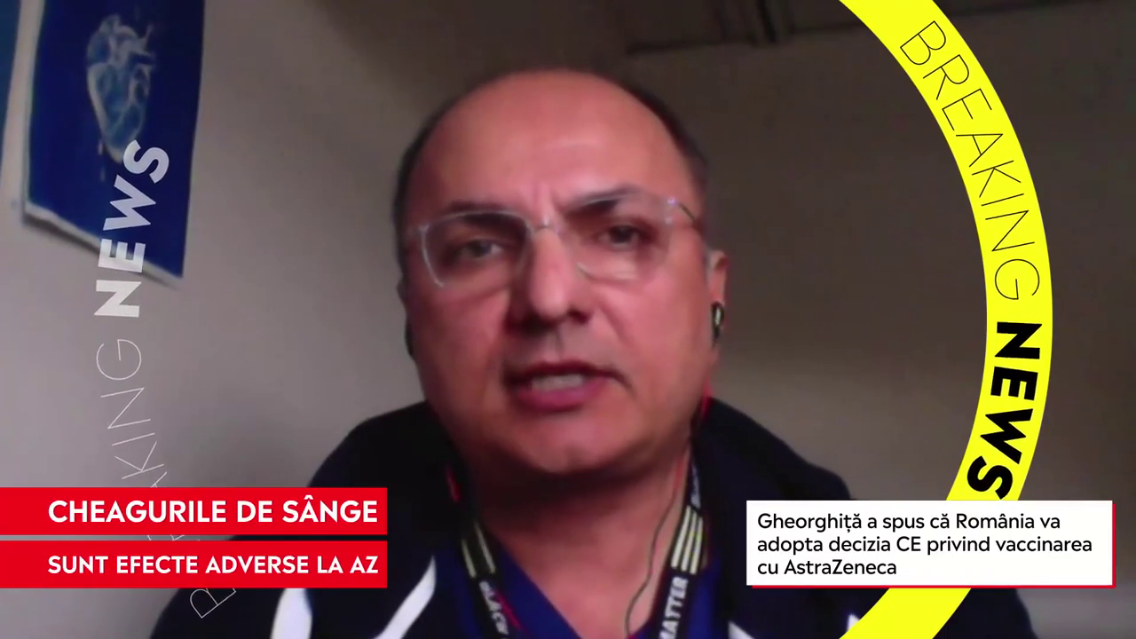Medicul Tudor Toma: „Riscul de deces pe străzile României este mult mai mare decât riscul de a face tromboză după vaccinare”