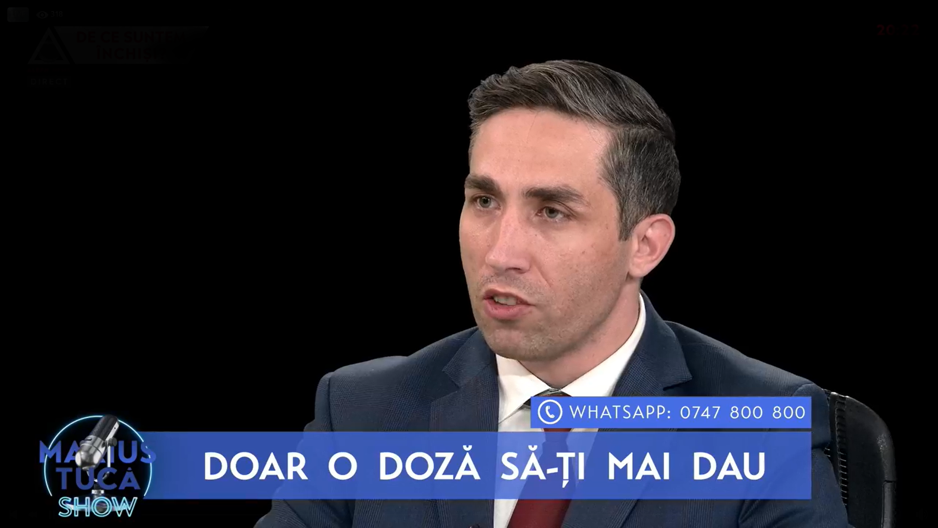 Când nu mai trebuie să porți mască de protecție în aer liber? Răspunsul lui Valeriu Gheorghiță