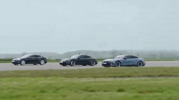 Cea mai rapidă maşină electrică. Cine a câştigat cursa dintre Audi, Porsche şi Tesla