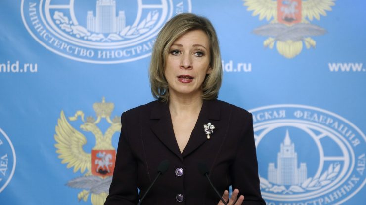 MOSCOW, RUSSIA - DECEMBER 7, 2016: Spokeswoman for the Russian Ministry of Foreign Affairs, Maria Zakharova, speaks during a press briefing on Russia's current foreign policy. Mikhail Japaridze/TASS,Image: 307803671, License: Rights-managed, Restrictions: , Model Release: no, Credit line: Profimedia