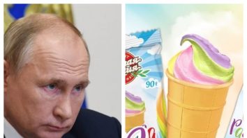 Vladimir Putin s-a supărat pe înghetața asortată: „E gay și face propagandă homosexuală, așa că o interzicem!”