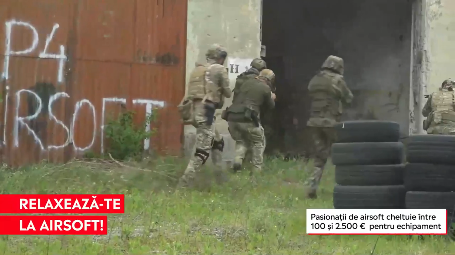 Câmpul de luptă improvizat, relaxarea românilor. Sportul avizat de autorități care simulează misiunile militare