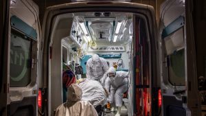 ambulanță COVID