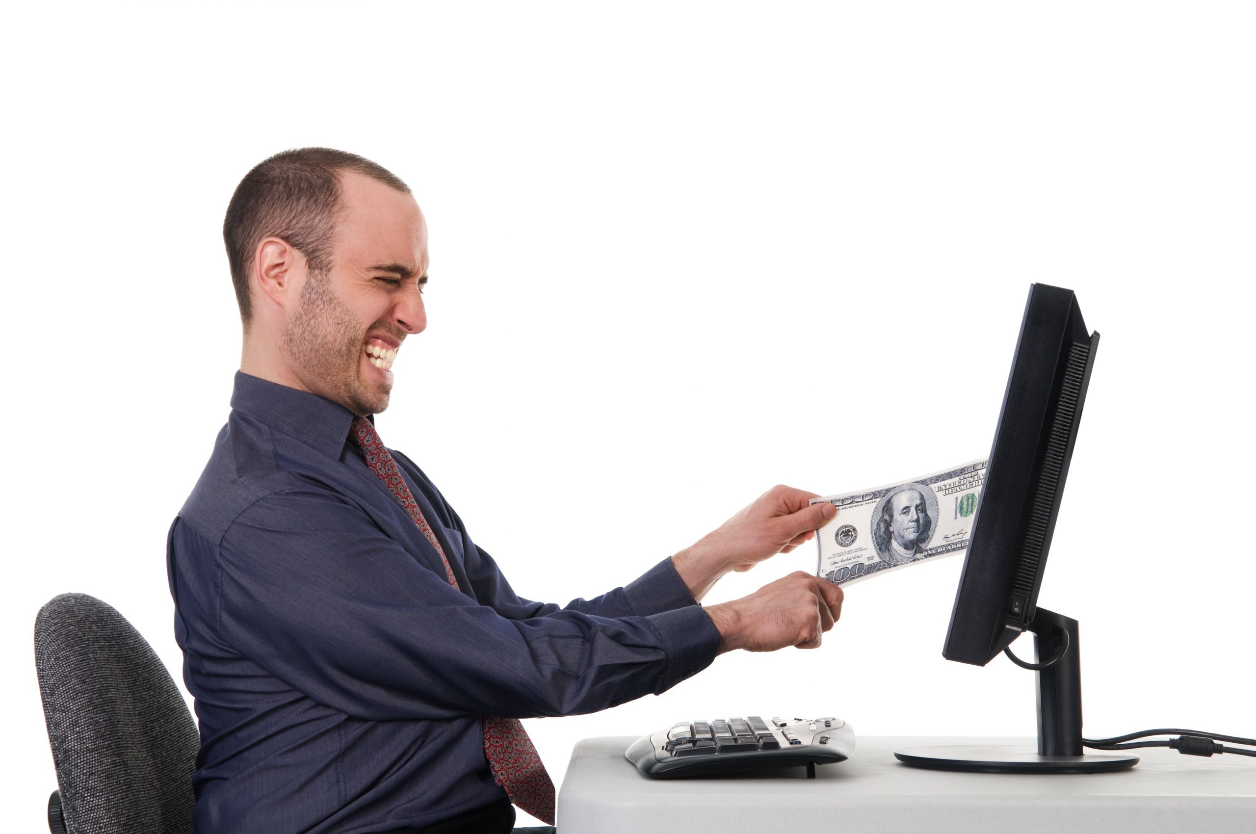 Гонять деньги. Человек компьютер деньги. Человек у монитора. Рука из компьютера с деньгами. Человек с монитором в руках.