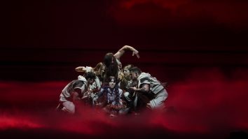 Roxen, reprezentanta României la Eurovision 2021, în timpul repetițiilor pentru concurs.