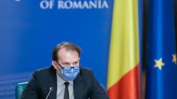 Premierul Florin Cîțu în ședința de Guvern.