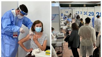 Prima zi a maratonului de vaccinare din București. Câți oameni a vaccinat Valeriu Gheorghiță