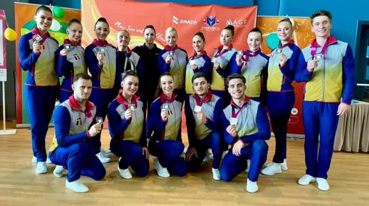 România a câştigat medalia de aur la Campionatul Mondial de gimnastică aerobică