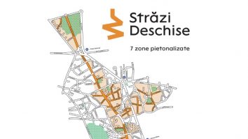 HARTĂ. Centrul Bucureștiului, închis pentru mașini în weekend. Din 29 mai, zone întinse din Capitală devin pietonale