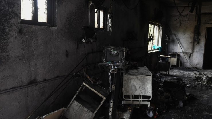 Incendiu la un spital Covid din India. 18 oameni au murit