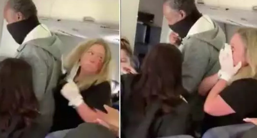 Însoțitoare de zbor, lovită cu pumnul în față de o pasageră. Și-a pierdut doi dinți în urma altercației. VIDEO
