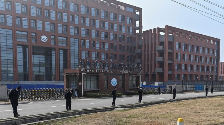 Institutul de virusologie din Wuhan.