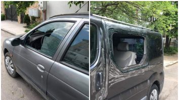 Mașini sparte de hoți în Galați.