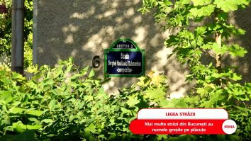Plăcuțe greșite pe străzile din București. Cum au fost scrise numele lui Beethoven sau Rahmaninov