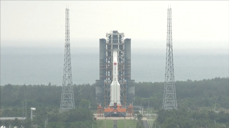 Racheta Long March 5B a fost lansată de China la finalul lunii aprilie.