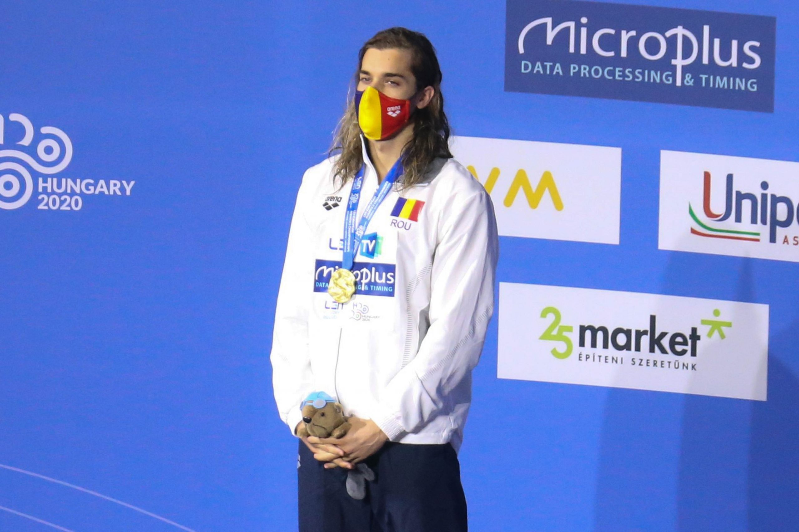 Robert Glință, primul român campion european în probele masculine de natație. „Tricolorul” s-a calificat la JO de la Tokyo