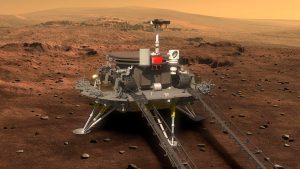 Roverul „Zhurong” a ajuns pe Marte. E prima dată când o navă chinezească amartizează