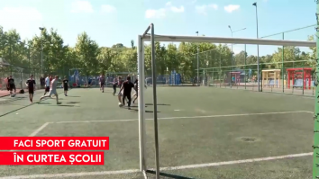 Accesul în curtea școlilor pentru activități sportive ar putea deveni liber. Proiectul a fost inițiat în Parlament