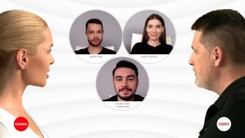 Juriul emisiunii ȘTIU din data de 27 mai 2021, alături de prezentatorii Ioana Țigănilă și Costi Mocanu.