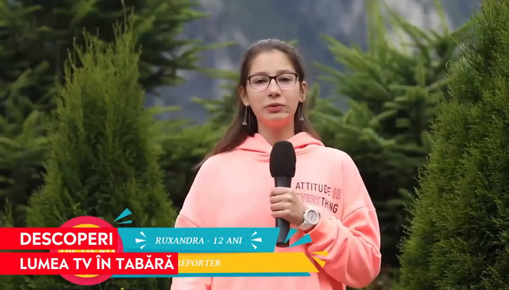 Tabăra de televiziune, locul în care copiii învață să fie reporteri sau prezentatori. Cât costă