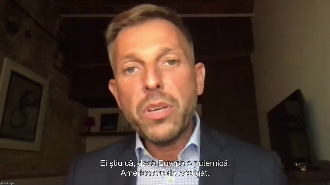 Emil Kirjas, vicepreședinte al Mișcării Liberale Internaționale: ,,Facem o mare greșeală dacă avem impresia că America ne va rezolva problemele!”