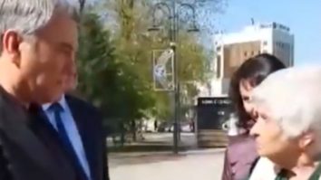 VIDEO. Momentul în care șeful Dumei din Rusia este certat de o bătrână: „Fă tot posibilul ca să nu ne mai mintă”
