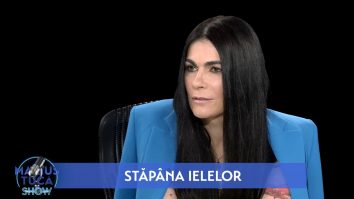 Alexandra Paven, invitata lui Marius Tucă în emisiunea „Marius Tucă Show”.