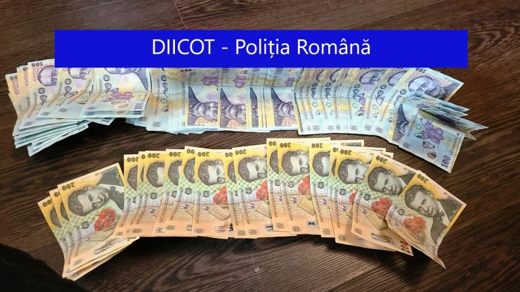 bancnote ridicate la perchezitii