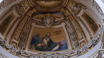 Frescă din biserică.