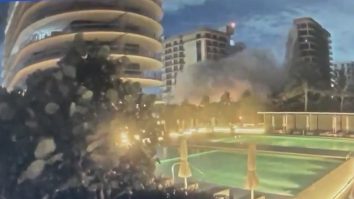 VIDEO. Momentul în care un bloc cu 12 etaje se prăbușește parțial. Bilanțul victimelor