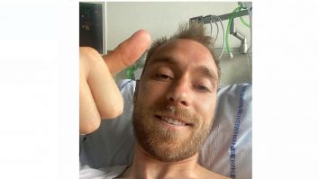 Mesajul lui Christian Eriksen pentru colegii săi: „Sunt bine. Jucați pentru toată Danemarca”