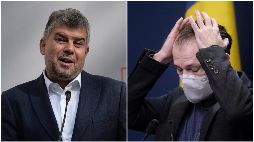 Liderul PSD, Marcel Ciolacu, îi critică pe liberli pentru organizarea congresului în plină pandemie.