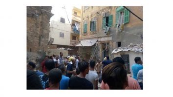 Patru femei au murit, după ce o clădire s-a prăbușit în nordul Egiptului