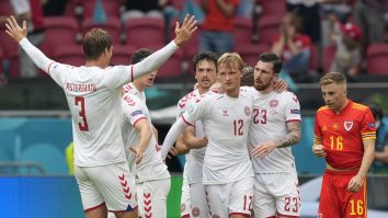 Euro 2020: Danemarca a învins Ţara Galilor, 4-0 şi s-a calificat în sferturile de finală