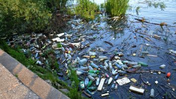 gunoaie si deseuri in apa.