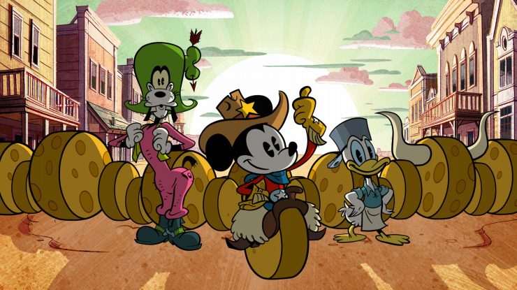 FOTO. Faimoasa mănușă a lui Mickey Mouse a fost transformată într-o măsuță de cafea. Costă 7.000 de euro