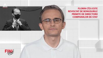 Fini sunt! Florin Cîțu, revoltat de bonusurile primite de directorii companiilor de stat, uită că miniștrii lui aprobă pachetele salariale