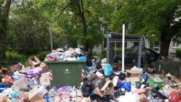 gunoaie neridicate in ploiesti, 5 mai 2021.