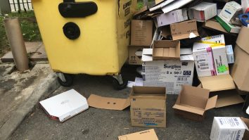 Curtea Spitalului Grigore Alexandrescu, îngropată în gunoi și asaltată de șobolani. Reacția managerului. FOTO și VIDEO