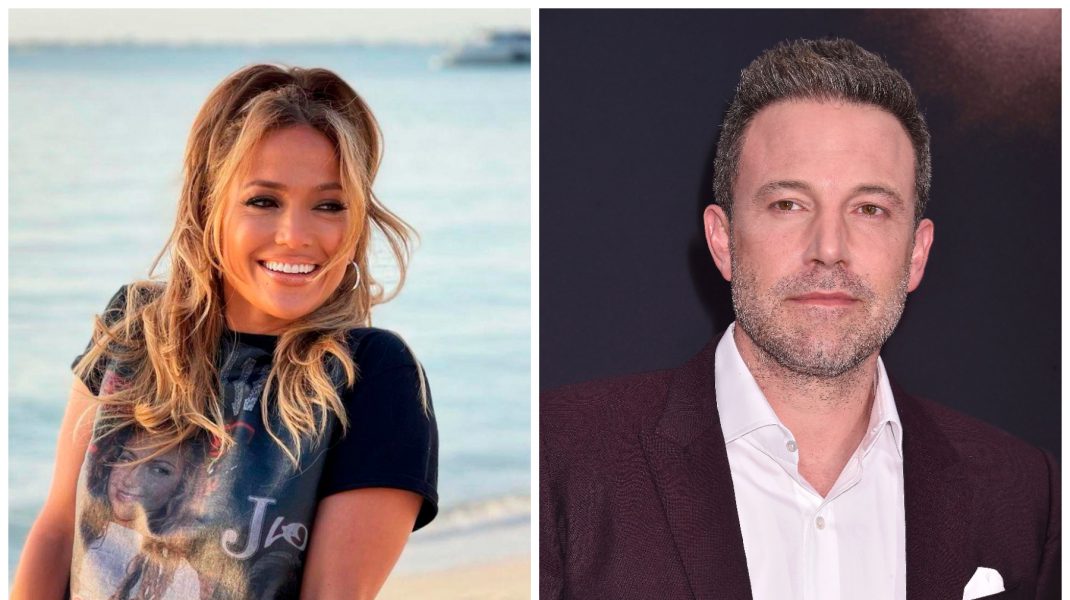 Jennifer Lopez și Ben Affleck, surprinși pentru prima dată în ipostaze intime în public. VIDEO