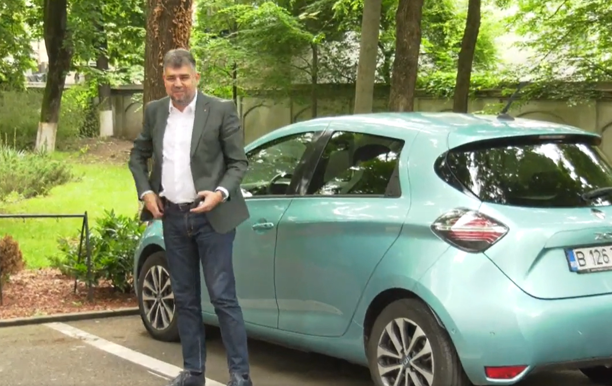 Marcel Ciolacu nu știe că Dacia Spring se fabrică în China: „Important e că e făcută la noi, la Mioveni“