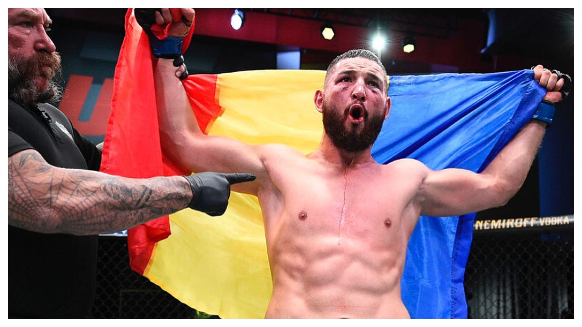 Nicolae Negumereanu, primul român din istorie care câștigă un meci în UFC