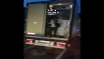 VIDEO. Ce exportă românii în Italia: tone de oase de cal. În remorca frigorifică erau ascunși africani şi asiatici