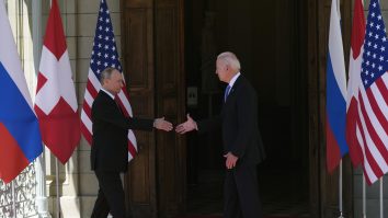 Vladimir Putin și Joe Biden, summit în Geneva pe 16 iunie 2021. Foto: AP/Mediafax