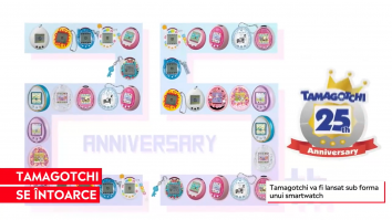 Dupa 25 de ani, Tamagotchi se întoarce. Va fi disponibil sub forma unui smartwatch